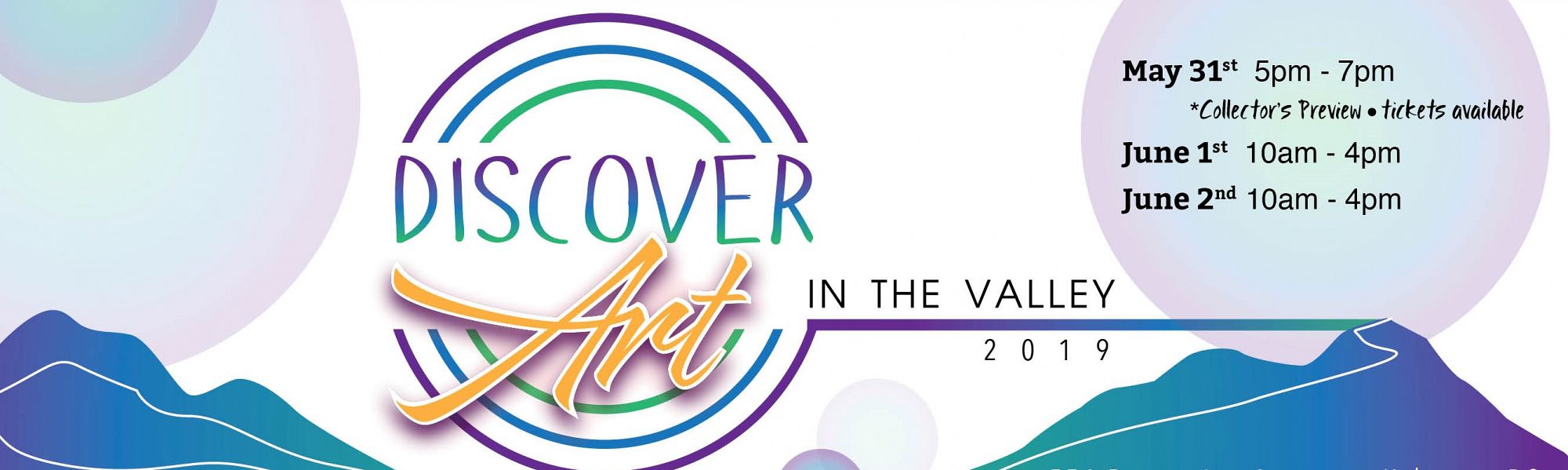 Discover Art in the Valley '19